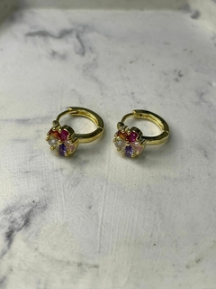 ARGOLLA FLOR DE COLORES - comprar online