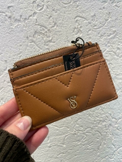 TARJETERO KEYCHAIN MARRON