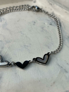 PULSERA CORAZONES NACAR - comprar online