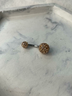 PIERCING OMBLIGO BOLA DE FUEGO - comprar online