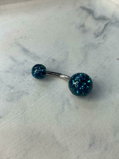 PIERCING OMBLIGO BOLA DE FUEGO - comprar online