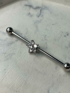 BARRA FLOR STRASS - comprar online