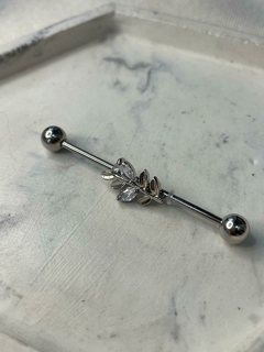 BARRA HOJITA STRASS