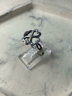 ANILLO TREBOL CORAZONES