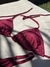 CORTININHA FIO BUMBUM VINHO - BORT