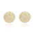 Brinco Circular Cravejado - Banhado a ouro 18k - comprar online