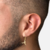 Brinco Argola Jordan Cravejado - Banhado a ouro 18k - comprar online