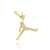Pingente Jordan Cravejado - Banhado a ouro 18k - comprar online
