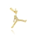 Pingente Jordan Cravejado - Banhado a ouro 18k - comprar online