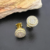 Brinco Circular Cravejado - Banhado a ouro 18k - FTW Joias