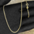 Corrente Cordão Baiano 1,8mm 50cm - Banhado a ouro 18k - FTW Joias