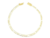 Pulseira 3x1 3mm - Banhado a ouro 18k - comprar online