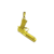Pingente Pistola - Banhado a ouro 18k