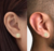 Brinco Circular Cravejado - Banhado a ouro 18k na internet