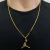 Pingente Jordan Cravejado - Banhado a ouro 18k - FTW Joias