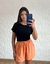 Short Crepe Flow - Salmão - comprar online