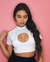 Cropped Mia - Branco - comprar online