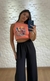 Calça Pantalona Básica - Preta - comprar online