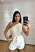 Short Sarja - Off White - comprar online