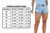 Short Jeans Justo Modelador Levanta Bumbum de Cintura Intermediaria - Azul Medio - Use Bealy