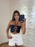 Cropped Blann - Azul Marinho - comprar online
