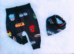 Calça Saruel e Babador Bandana