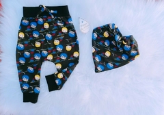 Calça Saruel e Babador Bandana