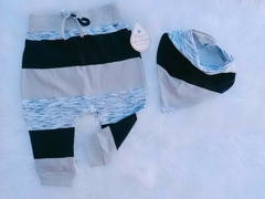Calça Saruel e Babador Bandana