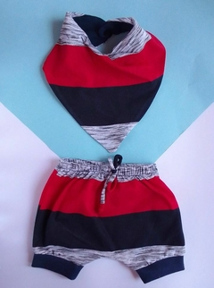Shorts Saruel e Babador Bandana