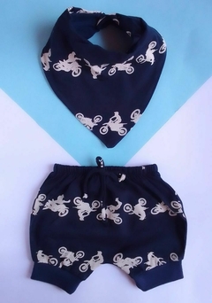 Shorts Saruel e Babador Bandana