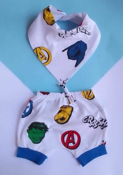 Shorts Saruel e Babador Bandana