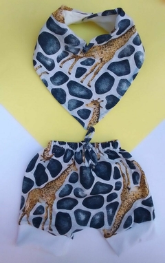 Shorts Saruel e Babador Bandana P