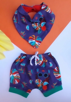 Shorts Saruel e Babador Bandana