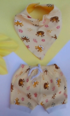 Shorts Saruel e Babador Bandana