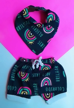 Shorts Saruel e Babador Bandana