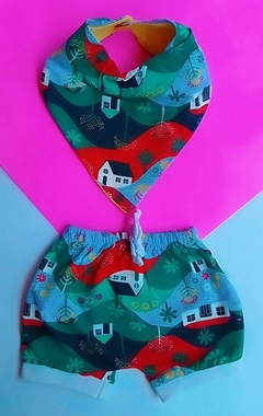 Shorts Saruel e Babador Bandana