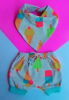 Shorts Saruel e Babador Bandana
