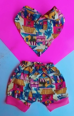 Shorts Saruel e Babador Bandana