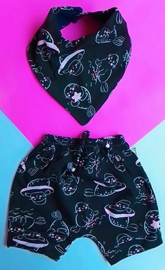 Shorts Saruel e Babador Bandana