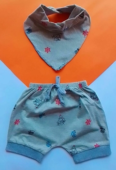 Shorts Saruel e Babador Bandana