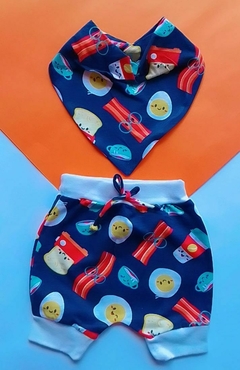 Shorts Saruel e Babador Bandana