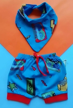 Shorts Saruel e Babador Bandana