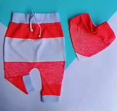 Calça Saruel e Babador Bandana