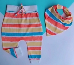 Calça Saruel e Babador Bandana