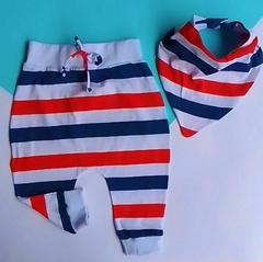 Calça Saruel e Babador Bandana