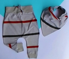 Calça Saruel e Babador Bandana