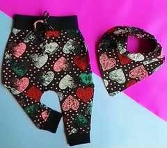 Calça Saruel e Babador Bandana