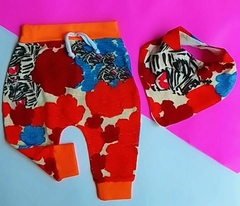 Calça Saruel e Babador Bandana