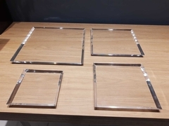 BASE EM ACÍLICO CHAMFER 20mm - comprar online