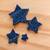 Estrela com Glitter - mod. 01 - 25 unidades na internet